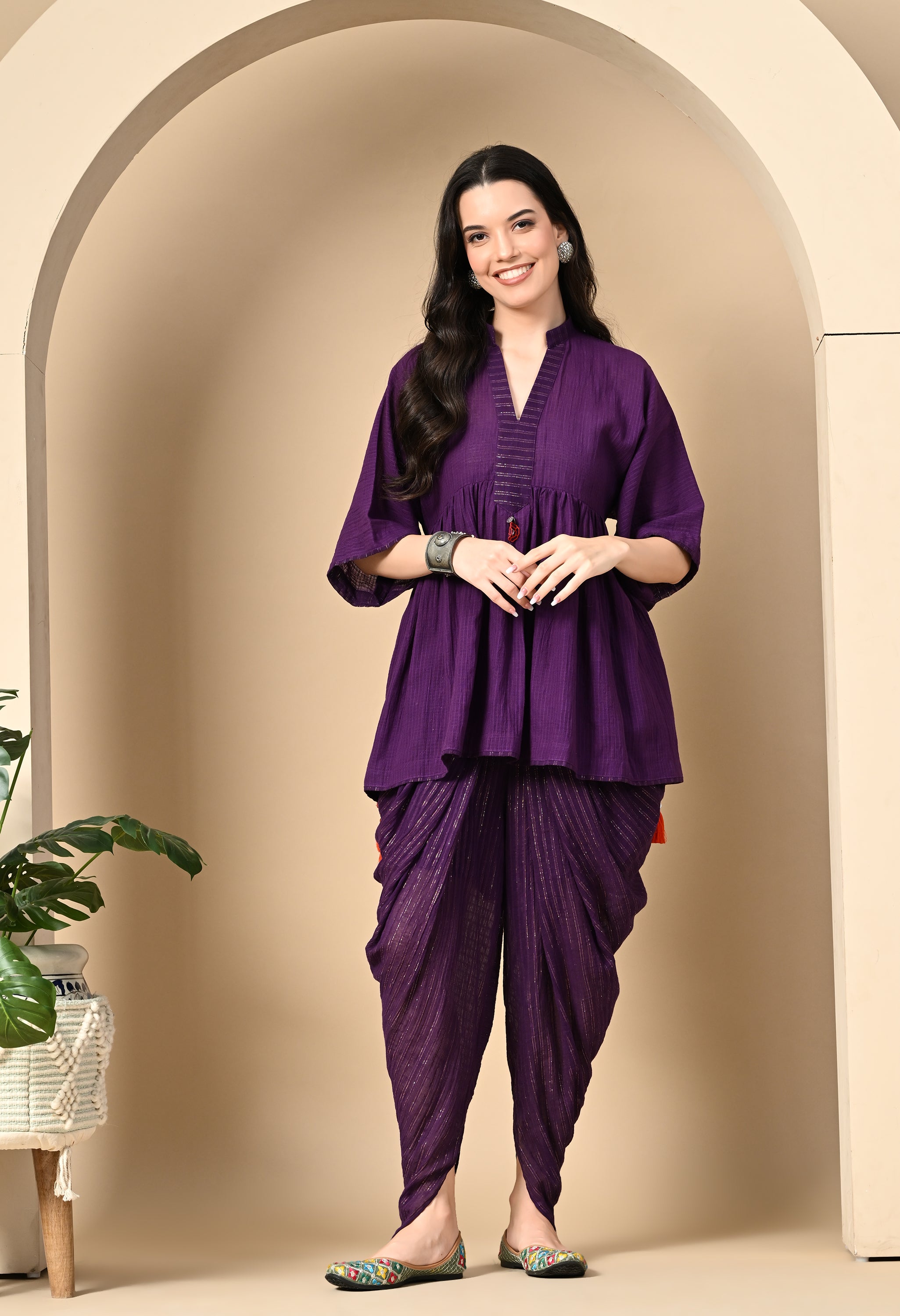 DHARA DHOTI KURTI SET